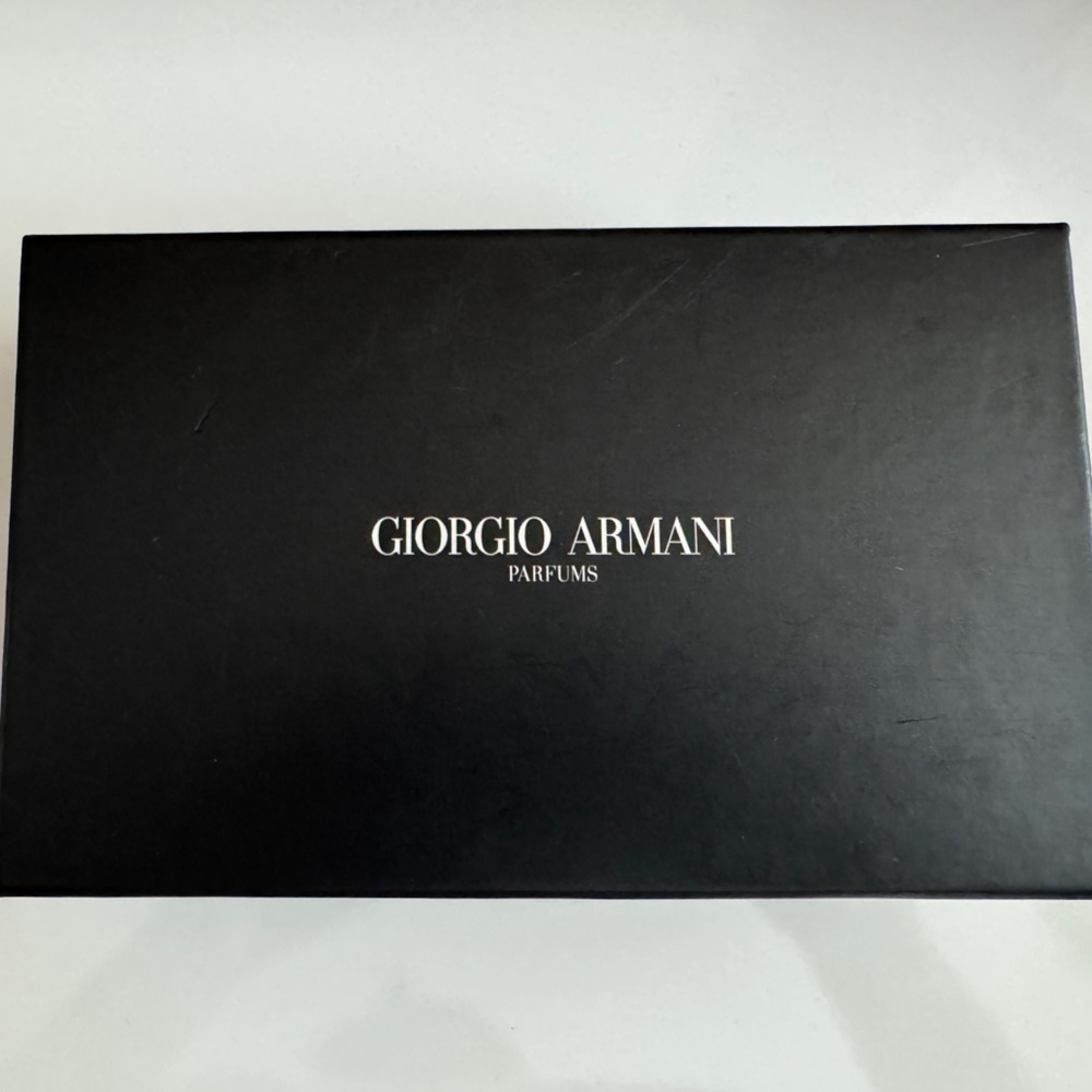 Giorgio Armani Black clutch (new never worn)